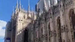 VIDEO / Allenamento e poi passeggiata in centro a Milano per la compagna di Vidal