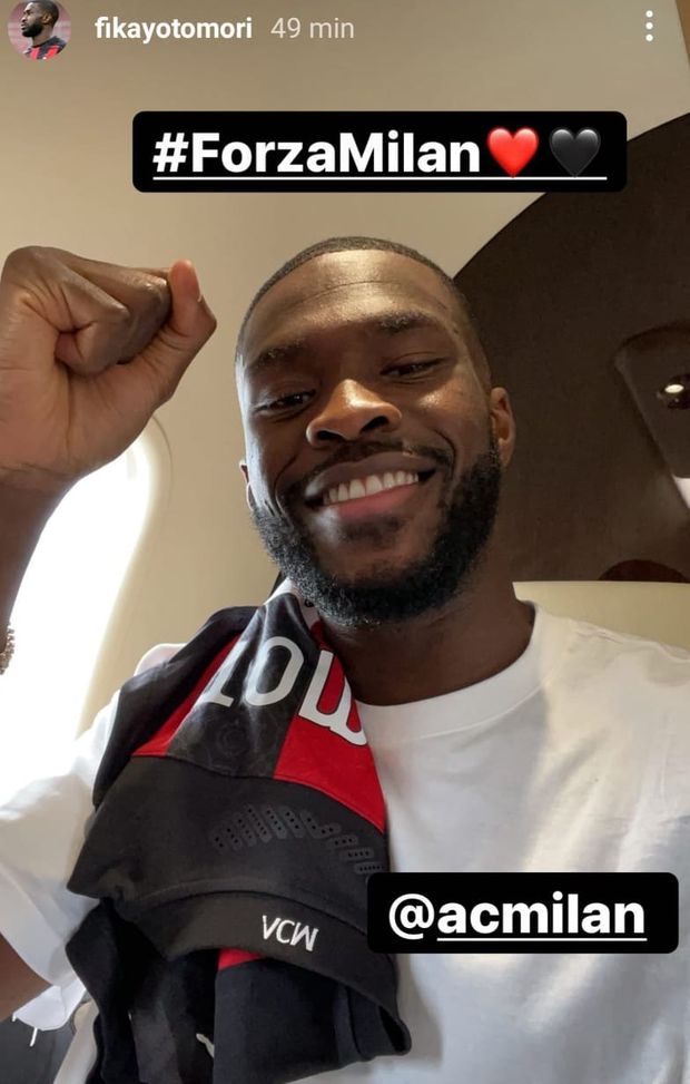  E' ufficiale il riscatto di Fikayo Tomori dal Chelsea (credits: instagram Tomori) 