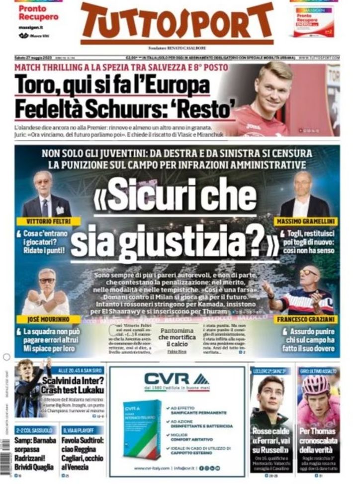 EDICOLA TS – Scalvini da Inter? Crash test Lukaku EDICOLA TS – Scalvini da Inter? Crash test Lukaku - immagine 1