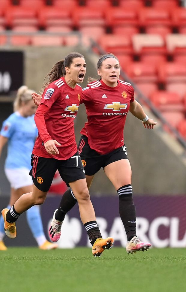 Tobin Heath esulta dopo il suo gol (Photo by Michael Regan/Getty Images) Tobin Heath esulta dopo il suo gol (Photo by Michael Regan/Getty Images)