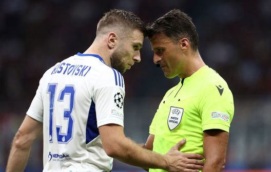 Gil Manzano, arbitro di Milan-Dinamo Zagabria di Champions League (foto: Getty Images) Arbitro Gil Manzano