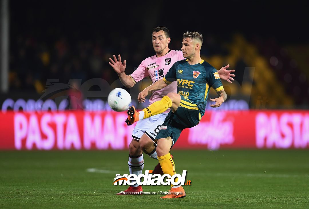 during the Serie B match between Benevento and Carpi FC at Stadio Ciro Vigorito on April 14, 2019 in Benevento, Italy. 
