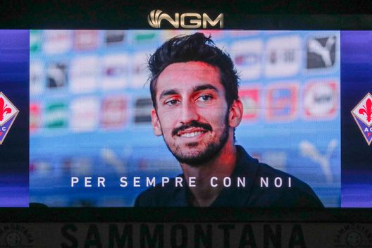 GERMOGLI PH: 3 MARZO 2021 FIRENZE STADIO ARTEMIO FRANCHI SERIE A FIORENTINA VS ROMA NELLA FOTO RICORDO DI DAVIDE ASTORI A 3 ANNI DALLA MORTE GERMOGLI PH: 3 MARZO 2021 FIRENZE STADIO ARTEMIO FRANCHI SERIE A FIORENTINA VS ROMA NELLA FOTO RICORDO DI DAVIDE ASTORI A 3 ANNI DALLA MORTE