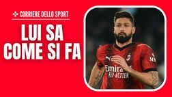 Milan-Slavia Praga, Giroud dall’inizio per cercare un gol pesante