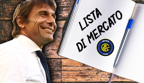 Inter News, cinque nomi sulla lista di Conte Inter News, cinque nomi sulla lista di Conte
