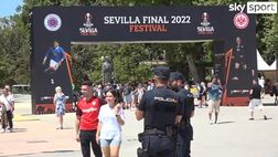 VIDEO/ 7 tir da Francoforte a Siviglia per coreografia Eintracht
