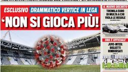 EDICOLA TS: / “Non si gioca più”, cresce il timore. Agnelli a Lotito: “Fa il virologo?”