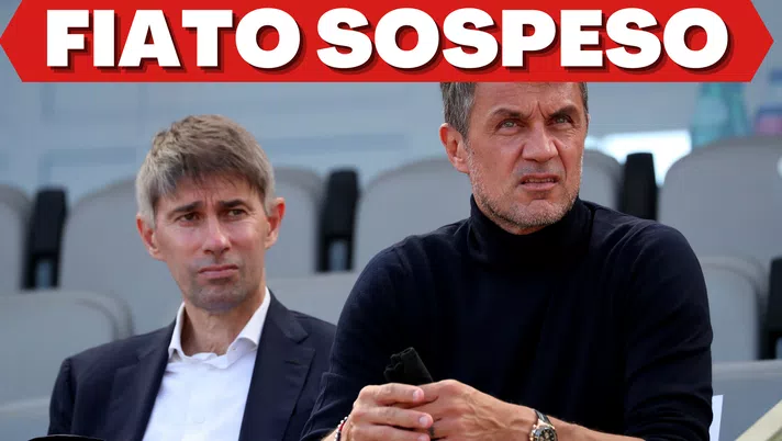 Paolo Maldini e Frederic Massara Mercato Milan