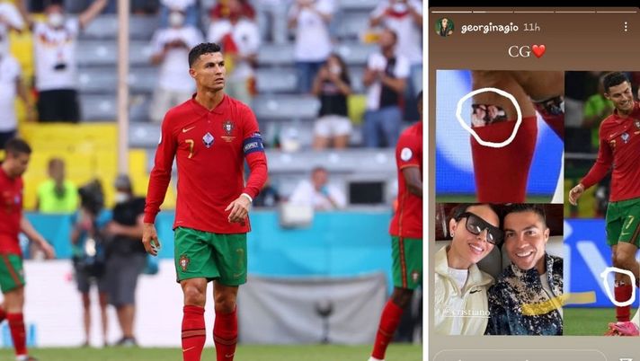 Ronaldo agli Europei con il Portogallo: Georgina svela un dettaglio ‘portafortuna’ Ronaldo agli Europei con il Portogallo: Georgina svela un dettaglio ‘portafortuna’