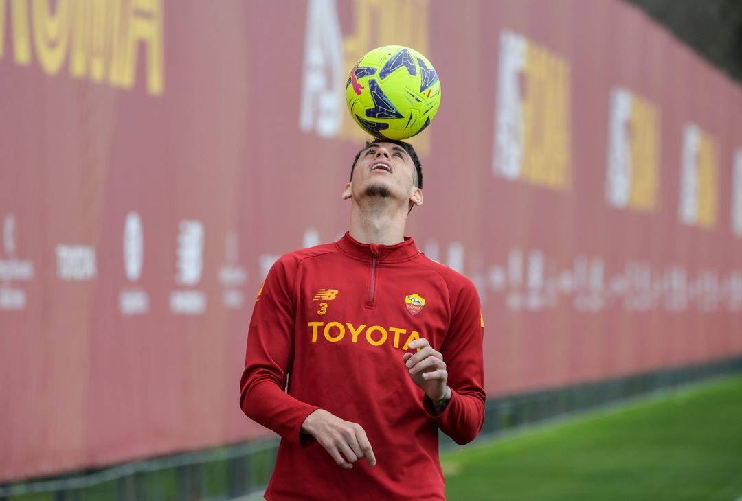 Roma, ultimo allenamento prima del match contro la Cremonese – FOTO GALLERY - immagine 3
