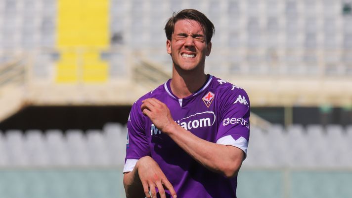 GERMOGLI PH: 25 APRILE 2021 FIRENZE STADIO ARTEMIO FRANCHI SERIE A FIORENTINA VS JUVENTUS NELLA FOTO VLAHOVIC 