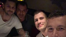Stankovic, serata a cena con Perisic e Micov e Nedovic dell’Olimpia: “Inizio di stagione”