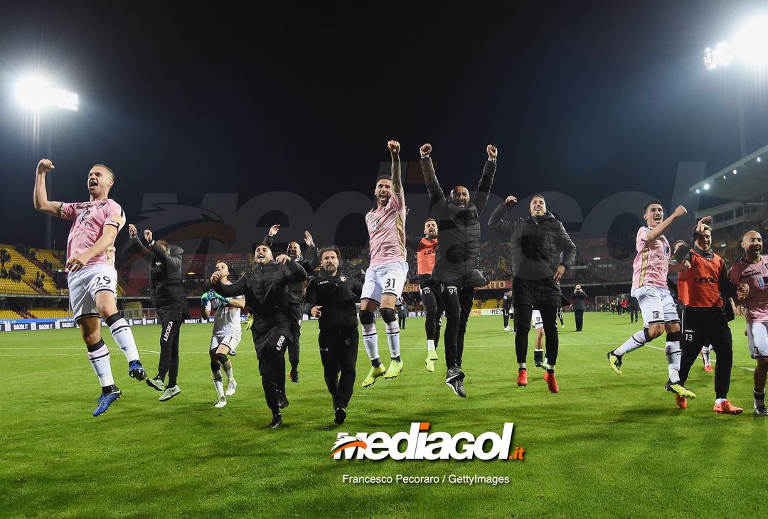  during the Serie B match between Benevento and Carpi FC at Stadio Ciro Vigorito on April 14, 2019 in Benevento, Italy. 