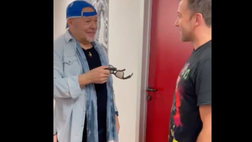 VIDEO / Del Piero scatenato al concerto di Vasco, poi l’incontro con il rocker