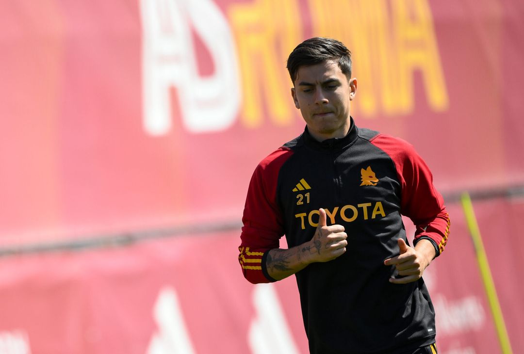 Roma, l’allenamento a Trigoria: lavoro individuale per Dybala -FOTOGALLERY - immagine 19