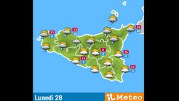 Meteo Palermo, pioggia e schiarite: le previsioni di lunedì 28 febbraio 2022