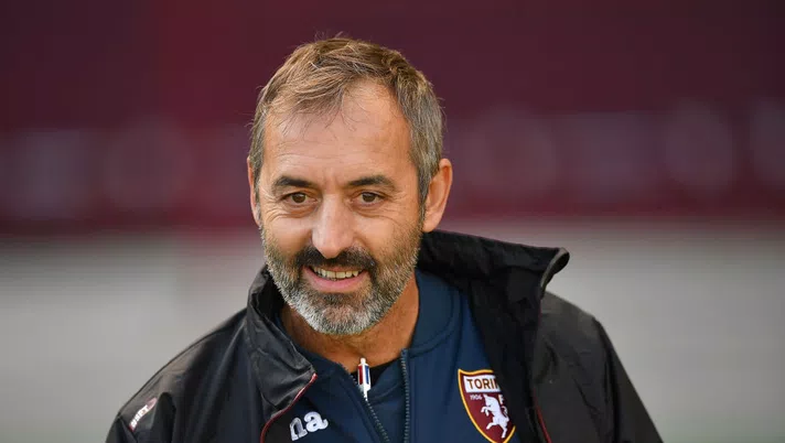 TURIN, ITALY - OCTOBER 28:  Torino FC ihead coach Marco Giampaolo looks on during the Coppa Italia match between Torino FC and US Lecce at Stadio Olimpico Grande Torino on October 28, 2020 in Turin, Italy.  (Photo by Valerio Pennicino/Getty Images)
