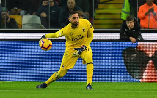  Gigio Donnarumma, portiere del Milan (credits: GETTY images) 