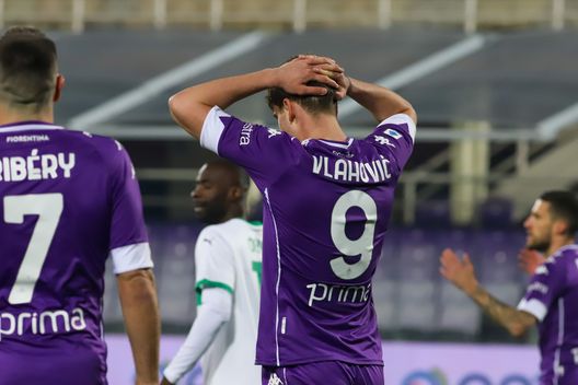  GERMOGLI PH: 16 DICEMBRE 2020 FIRENZE STADIO ARTEMIO FRANCHI SERIE A FIORENTINA VS SASSUOLO NELLA FOTO VLAHOVIC 