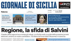 Prima Pagina, Giornale di Sicilia: “Vela, l’oro profuma di Palermo”