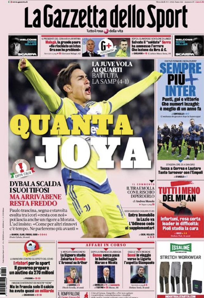 prima pagina