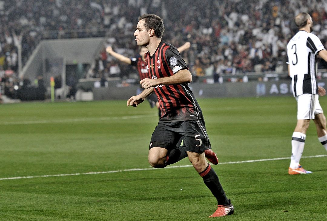  Giacomo Bonaventura, dopo il gol alla Juventus, foto acmilan.com 