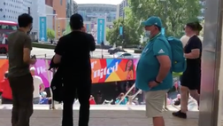 VIDEO Inghilterra-Croazia, prima a Wembley: il percorso per arrivare allo stadio