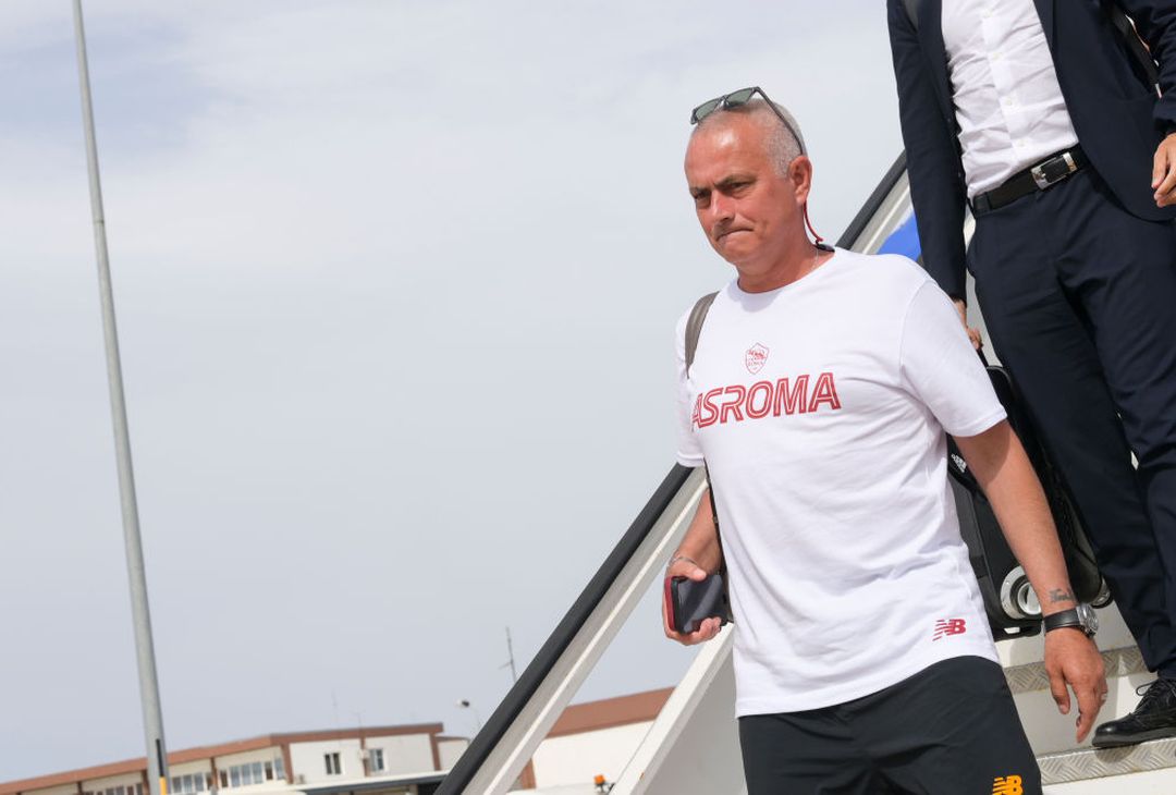 La Roma in partenza per il Portogallo – FOTO GALLERY - immagine 7