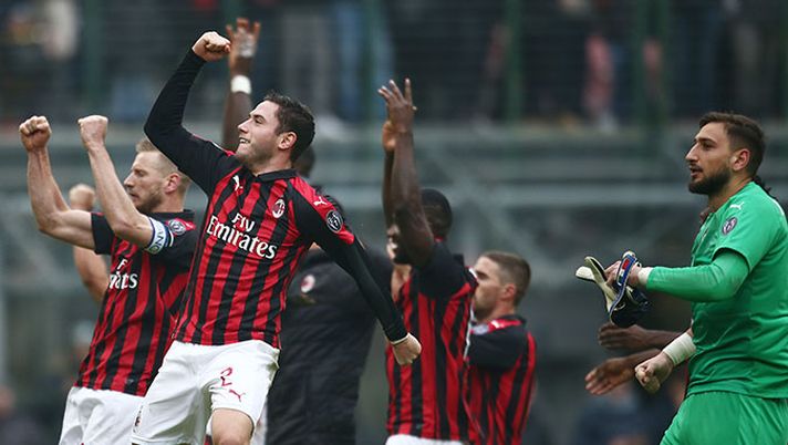 Il Milan esulta dopo una vittoria a San Siro (credits: acmilan.com) Il Milan esulta dopo una vittoria a San Siro (credits: acmilan.com)