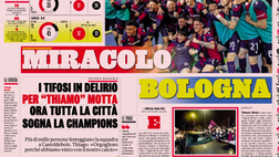 Il Bologna espugna l’Olimpico: le aperture dei giornali