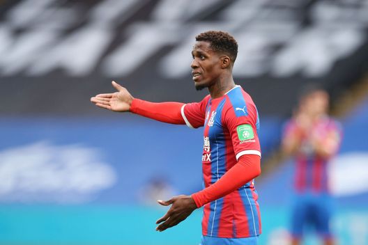 Wilfried Zaha (gett yimages) Wilfried Zaha (gett yimages)