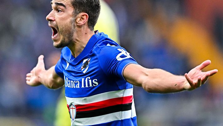 GENOA, ITALY - JANUARY 22: Harry Winks of Sampdoria reacts with disappointment during the Serie A match between UC Sampdoria and Udinese Calcio at Stadio Luigi Ferraris on January 22, 2023 in Genoa, Italy. (Photo by Simone Arveda/Getty Images) La Samp recupera Sabiri: prove di formazione aspettando Gunter, conferma Winks - immagine 1
