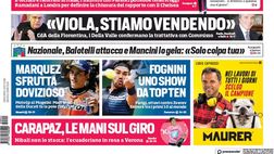 EDICOLA / CdS: King Klopp. Sarri vede la Juve. E Mancini gela Balotelli