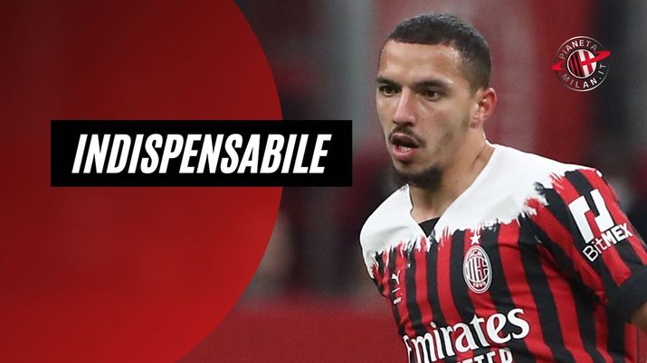 Ismaël Bennacer (centrocampista AC Milan) sta giocando un girone di ritorno strepitoso | Milan News (Getty Images) Ismaël Bennacer AC Milan