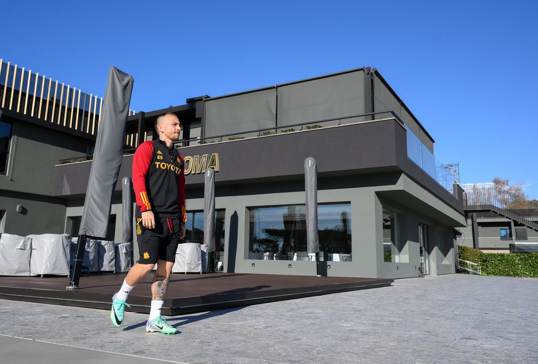 Roma, la rifinitura alla vigilia del Torino – FOTOGALLERY - immagine 12