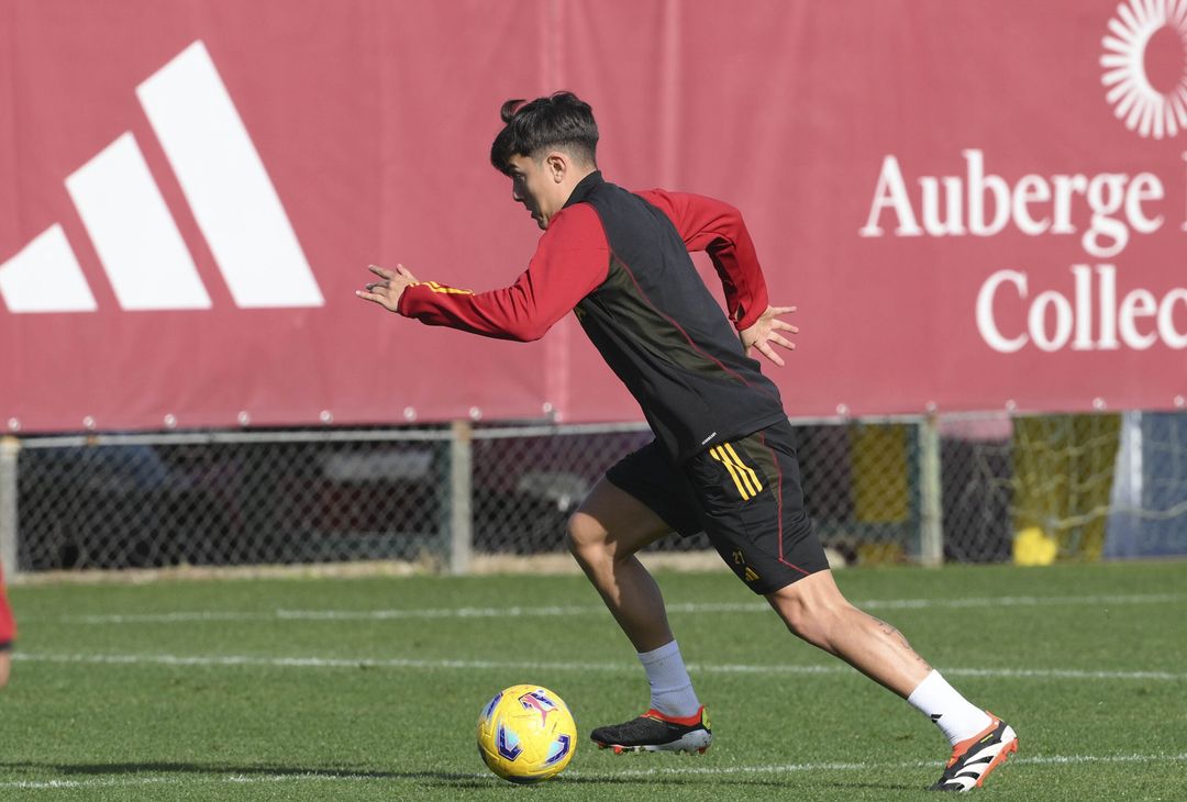 Roma, l’ultimo allenamento pima della Cremonese – FOTOGALLERY - immagine 15