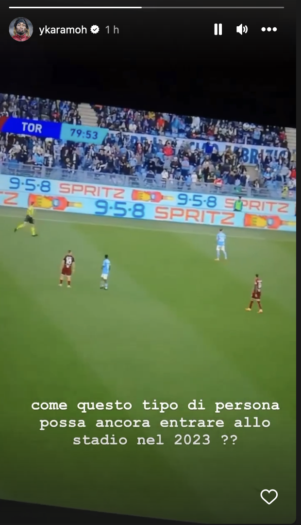Razzismo in Lazio-Torino, Karamoh: “Certa gente come può entrare allo stadio?”- immagine 2