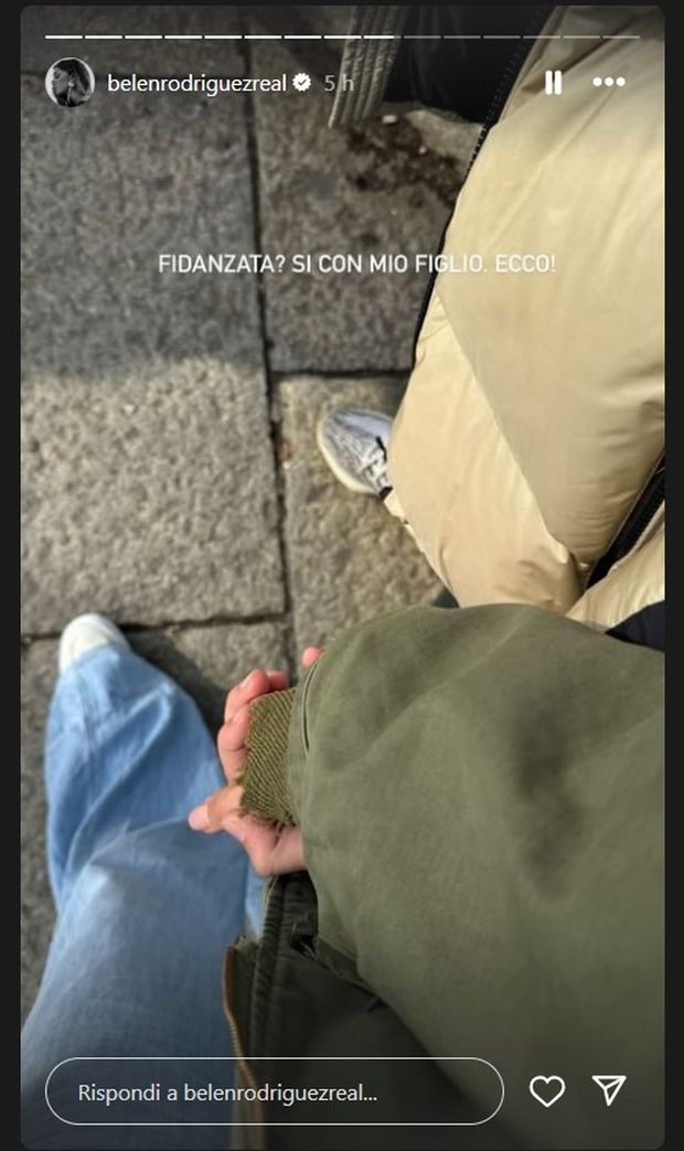 Belen con Cerella? Lei replica: “Fidanzata? Sì. Con mio figlio”- immagine 3