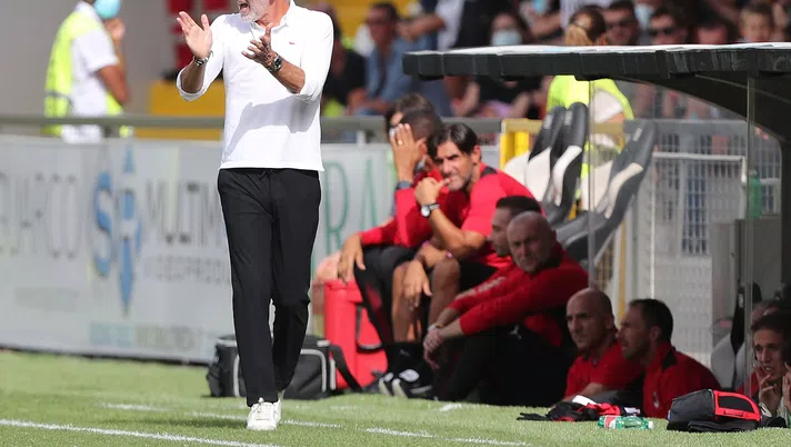 Stefano Pioli Spezia Milan