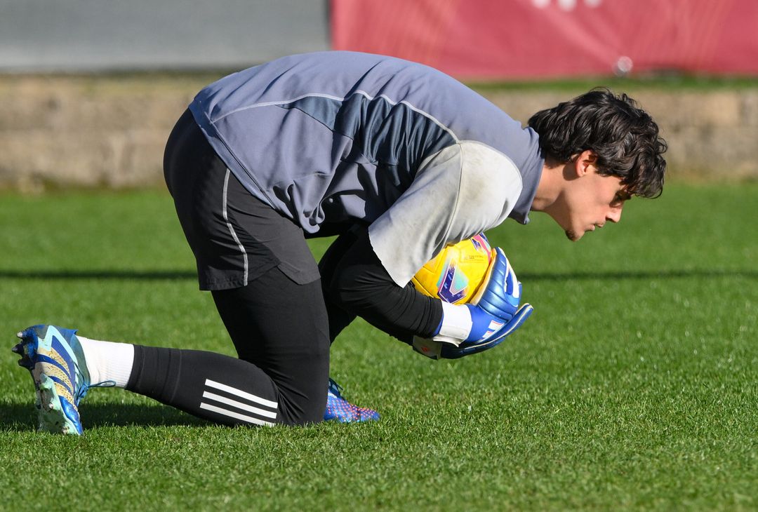 Roma, l’ultimo allenamento prima della partenza per Riyad – FOTOGALLERY - immagine 43