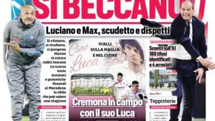 EDICOLA / CdS: “Inter, si ferma ancora Lukaku. Supercoppa a rischio” - immagine 1