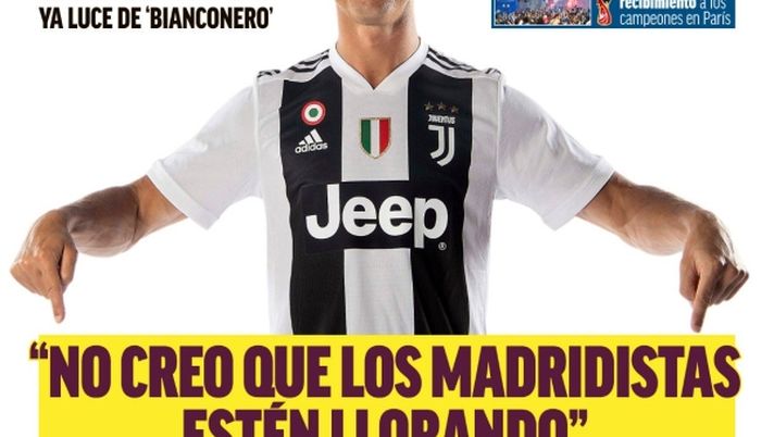 Prima Pagina, Marca: “Non credo che i madrileni stiano piangendo. Il Real getta il guanto a Courtois…” 