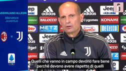 VIDEO Juventus, Allegri sfida il Milan: “Non muore mai. Ecco cosa chiedo alla squadra”