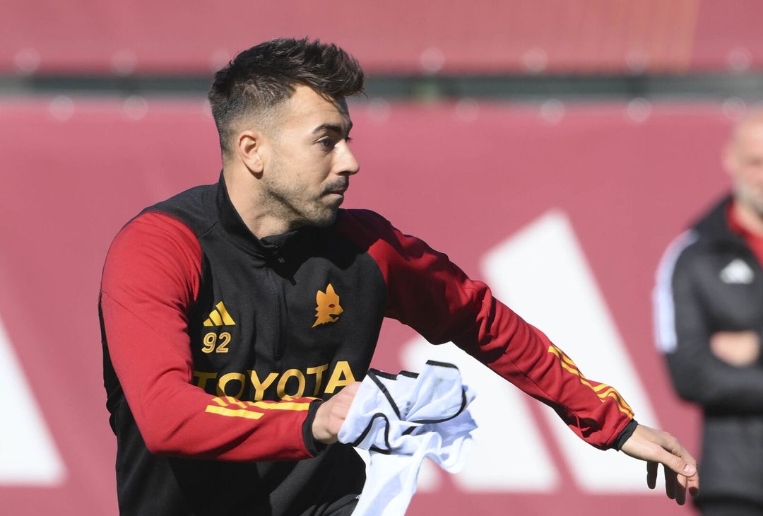 Roma, la rifinitura alla vigilia della gara con il Feyenoord – FOTOGALLERY - immagine 17