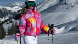 Diletta, giornata sugli sci in Austria. La Leotta sfoggia il suo look per la neve