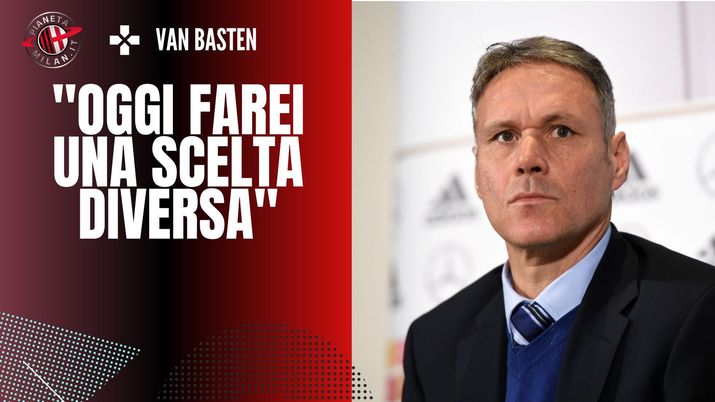 Marco van Basten, ex attaccante del Milan, parla del ritiro dal calcio (Getty Images)