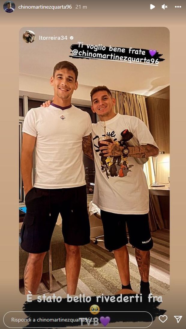 Riecco Torreira: l’ex centrocampista viola… in ritiro con la Fiorentina (FOTO)- immagine 2