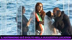 VIDEO / Le promesse e il bacio: il matrimonio di Jacobs. Tra gli invitati anche Malagò
