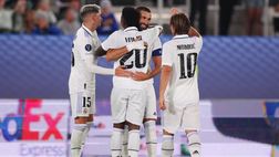 Supercoppa europea, Real Madrid-Eintracht F. 2-0: decidono i gol di Alaba e Benzema