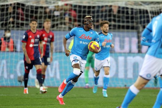 Victor Oismhen (Getty Images) cagliari napoli osimhen